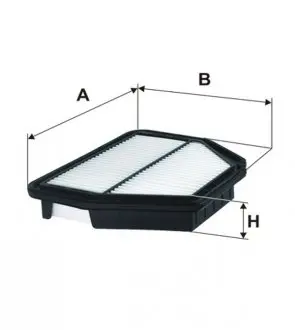 WA9682 Фільтр повітряний CHEVROLET CAPTIVA 2.0-2.4, OPEL ANTARA 2.0-2.4 06- (вир-во WIX-FILTERS) WIX FILTERS підбір по vin на Brocar