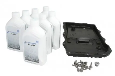 1087298365 Комплект для замены масла ZF LIFEGUARDFLUID 8 (7х1л+сервисный к-т) АКПП 8HP45/50/70/75 ZF подбор по vin на Brocar