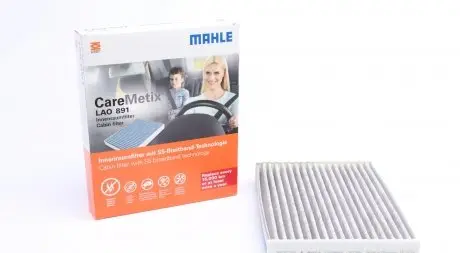 LAO891 Фільтр салону Dacia Dokker/Lodgy/Renault Zoe 12- (антиалергенний) MAHLE / KNECHT підбір по vin на Brocar