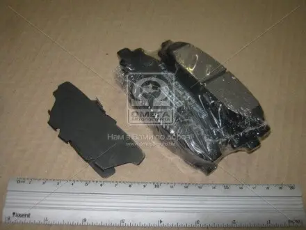 573380CH Колодка торм. диск. SUBARU LEGACY 2.0 2.5 03-, OUTBACK 2.5 03- задн. (пр-во CHAMPION) CHAMPION подбор по vin на Brocar