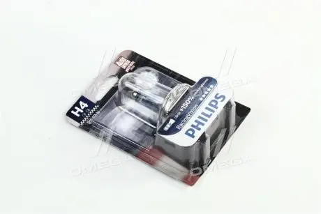 12342RVB1 Лампа розжарювання H4 12V 60 / 55W P43t-38 RacingVision +150 more light (пр-во Philips) PHILIPS підбір по vin на Brocar