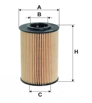 WL7476 Фильтр масляный двигателя AUDI SEAT SKODA VOLKSWAGEN WL7476/OE688 (пр-во WIX-Filtron) WIX FILTERS подбор по vin на Brocar