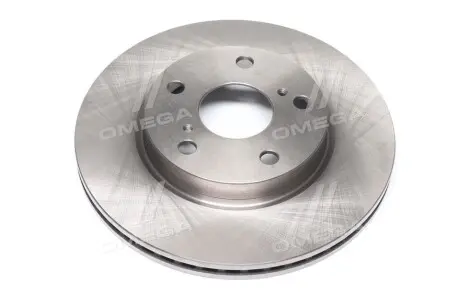 562736CH Диск тормозной TOYOTA AURIS 1.4 1.6 06-,COROLLA 1.4 1.6 06- передн. (пр-во CHAMPION) CHAMPION подбор по vin на Brocar