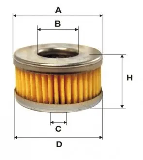 WF8351 Фільтр паливний WIX FILTERS підбір по vin на Brocar