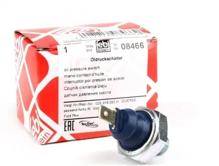 08466 Датчик тиску оливи FEBI BILSTEIN підбір по vin на Brocar