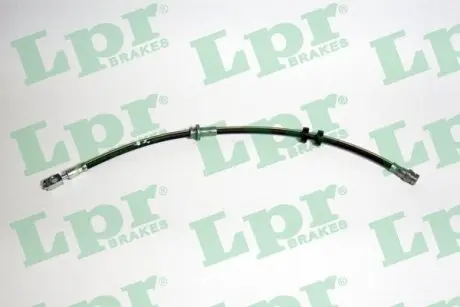 6T46738 Шланг тормозной SKODA FABIA 04.00-12.07, VOLKSWAGEN POLO 10.01- передн. (пр-во LPR) LPR підбір по vin на Brocar