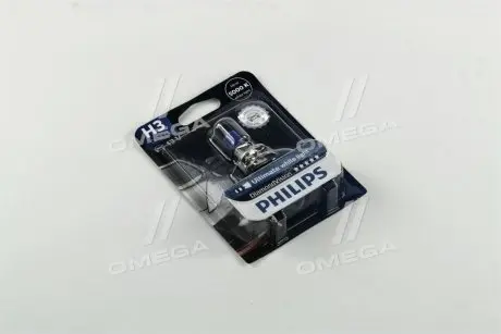 12336DVB1 Лампа накалу H3 12V 55W PK22s Diamond Vision 5000K 1шт blister (вир-во Philips) PHILIPS підбір по vin на Brocar