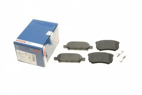 0986424814 Колодки тормозные (задние) Mitsubishi Outlander/Lancer 1.3-2.4 01- (Akebono) BOSCH подбор по vin на Brocar