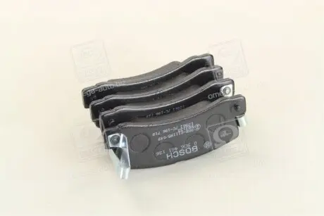 0986461136 Колодки гальмівні дискові BOSCH підбір по vin на Brocar