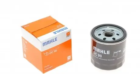 OC90 Фильтр масляный Opel 85- (benzin) (h=80mm) MAHLE / KNECHT подбор по vin на Brocar