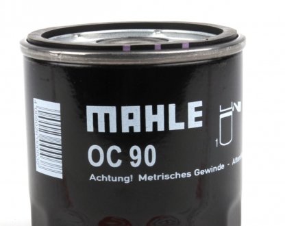 OC90OF Фильтр масляный Opel 85- (benzin) (без упаковки) MAHLE / KNECHT подбор по vin на Brocar