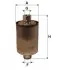Фильтр топливный ВАЗ 2107, 08, 09, 99, 11, 12, 21 (инж.)/PP851 (пр-во WIX-FILTERS) WF8182