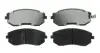 Колодка торм. диск. SUBARU FORESTER (SF, SG), IMPREZA (GD, GG) передн. (пр-во TRW) GDB3328
