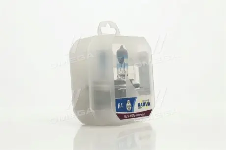 48061S2 Лампа розжарювання SET H4 12V 60/55 W P43t RANGE POWER + 110 (к-т 2шт) (пр-во Narva) NARVA підбір по vin на Brocar