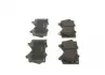 Колодки гальмівні (передні) Toyota Land Cruiser 200/Tundra/Sequoia 08- 0 986 494 449