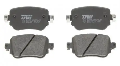 GDB2042 Колодка торм. диск. SKODA OCTAVIA 1.8 2.0 2012-,SEAT LEON 2012- задн. (пр-во TRW) TRW подбор по vin на Brocar