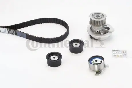 CT870WP2 Комплект ГРМ + помпа Opel Astra/Vectra/Omega/Daewoo Nubira/Chevrolet Lacetti 1.8-2.0i 94-01(24x169z) CONTITECH подбор по vin на Brocar