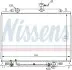 67504 Радиатор охлаждения двигателя HYUNDAI ACCENT (MC) (05-) 1.5 CRDi (пр-во Nissens) NISSENS підбір по vin на Brocar