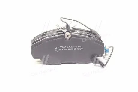 36883 Колодка гальм. диск. CITROEN/FIAT/PEUGEOT JUMPER/DUCATO/BOXER передн. (вир-во ABS) A.B.S. підбір по vin на Brocar