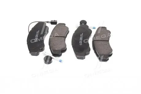 37332 Колодка гальм. диск. CITROEN/FIAT/PEUGEOT JUMPER/DUCATO/BOXER передн. (вир-во ABS) A.B.S. підбір по vin на Brocar