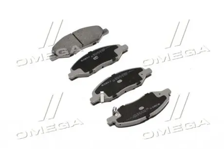5001127 Колодки тормозные дисковые передние NISSAN MICRA III, NOTE, TIIDA (пр-во ASHIKA) ASHIKA подбор по vin на Brocar