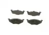0986494005 Колодки гальмівні (передні) Seat Arosa 97-04/Skoda Fabia 99-14/Roomster 07-15/VW Polo 94-09 BOSCH підбір по vin на Brocar