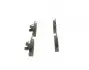 0986495215 Колодки тормозные (передние) Ford C-Max/Focus/Mazda 3/5 03- BOSCH підбір по vin на Brocar