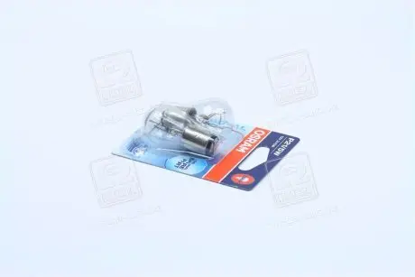 752802B Автолампа Osram 752802B Original P21/5W BAY15d 5 W 21 W прозрачная OSRAM подбор по vin на Brocar
