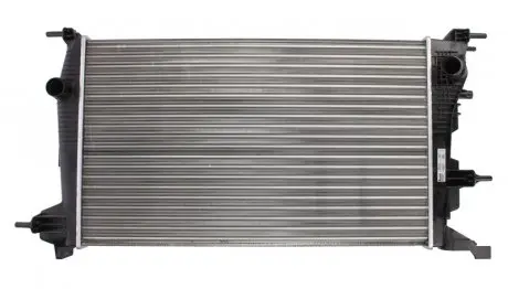 637647 Радиатор охлаждения RENAULT MEGANE III/RENAULT SCENIC III (08-) (пр-во Nissens) NISSENS подбор по vin на Brocar