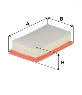 WA9859 Фільтр повітряний WIX FILTERS підбір по vin на Brocar