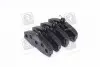 SP1028 Колодка торм. дисковод. HYUNDAI PONY EXCEL, FORD SIERRA HB передн. (пр-во SANGSIN) Hi-Q (SANGSIN) підбір по vin на Brocar