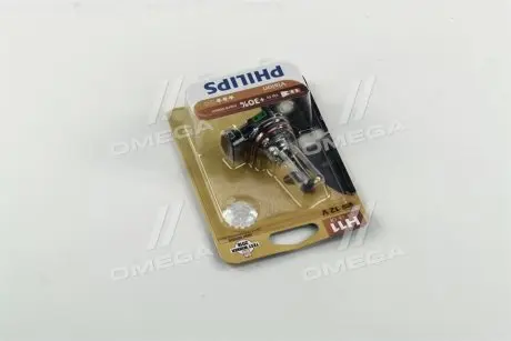 12362PRB1 Лампа накалу H11 12V 55W PGJ19-2 Vision +30 1шт blister (вир-во Philips) PHILIPS підбір по vin на Brocar