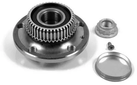 VOWB11063 Ступица с подш. VW BORA (1J2, 1J6), GOLF IV (1J1, 1J5) задн. мост (Пр-во MOOG) MOOG подбор по vin на Brocar
