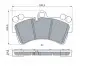 0986424739 Колодки тормозные (передние) Audi Q7 06-15/Porsche Cayenne/VW Touareg 02-10 BOSCH підбір по vin на Brocar