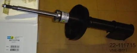 22111715 Амортизатор (передній) Renault Kangoo 97-08, B4- тиск газу BILSTEIN підбір по vin на Brocar