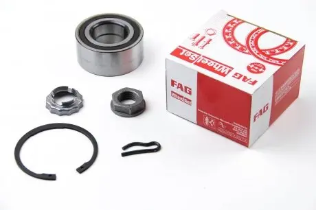 713640180 Подшипник ступицы (передней) Peugeot Partner 98- (+ABS) FAG подбор по vin на Brocar