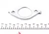 833274 Прокладка колектора випускного BMW 3/5 (M21/M51) 2.5 92- ELRING підбір по vin на Brocar