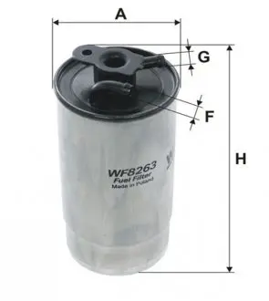 WF8263 Фильтр топливный BMW Serie 3,5, Serie X5 (E53); Landrover (пр-во WIX-Filtron) WIX FILTERS подбор по vin на Brocar