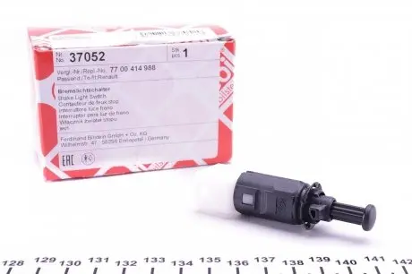 37052 Датчик педалі гальма Renault Master/Trafic (4 конт) FEBI BILSTEIN підбір по vin на Brocar