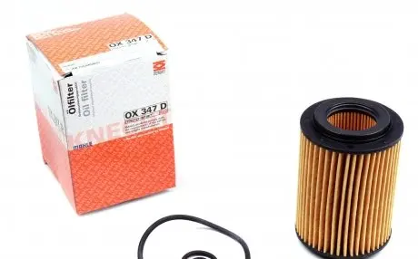 OX347D Фильтр масляный Honda Civic/CR-V 2.2i/2.2CTDi 05- MAHLE / KNECHT подбор по vin на Brocar