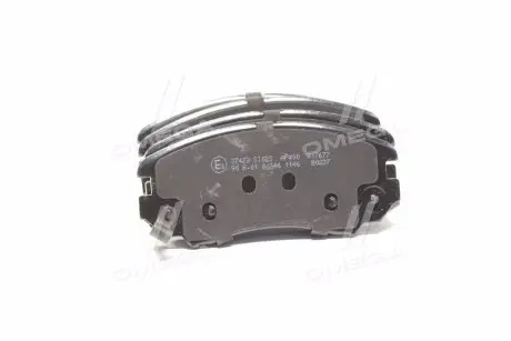 37423 Колодка торм. диск. HYUNDAI/KIA COUPE/TUCSON/SONATA/SOUL передн. (пр-во ABS) A.B.S. подбор по vin на Brocar