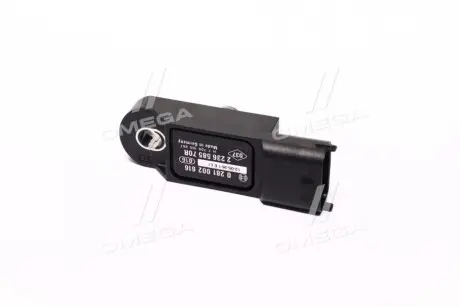 0281002616 Датчик тиску наддуву Renault Laguna / Megan / Clio 1.4-2.0 02- (пр-во BOSCH) BOSCH підбір по vin на Brocar