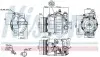 Компрессор кондиционера MERCEDES C-CLASS W203 (старый номер 89033) (Nissens) 890634