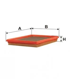 WA6339 Фільтр повітряний WIX FILTERS підбір по vin на Brocar