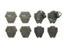 Колодка торм. дисковод. AUDI A6 (4B, C5), A8 (4D2, 4D8, 4E_) передн. (пр-во TRW) GDB1371