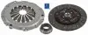 Комплект зчеплення Daewoo Lanos/Nubira 1.6 16V 97- (d=215mm) (+вижимний) 3000 951 403