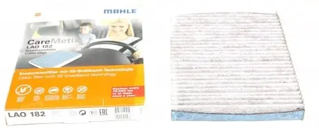 LAO182 Фільтр салону VW T5 03- (антиалергенний) MAHLE / KNECHT підбір по vin на Brocar