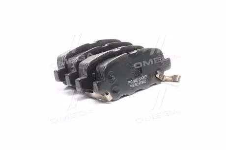 PKE011 Колодка торм. диск. NISSAN QASHQAI, TIIDA, X-TRAIL, LEAF (пр-во PARTS-MALL) PARTS-MALL подбор по vin на Brocar