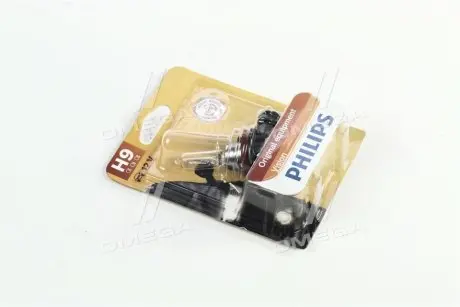 12361B1 Автолампа Philips 12361B1 Standard H9 PGJ19-5 65 W прозрачная PHILIPS підбір по vin на Brocar