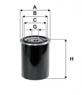 WL7176 Фільтр масляний WIX FILTERS підбір по vin на Brocar
